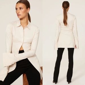 Aya Muse open blouse